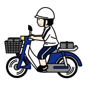 22年元旦の新聞の1部売り 読売センター羽生西部